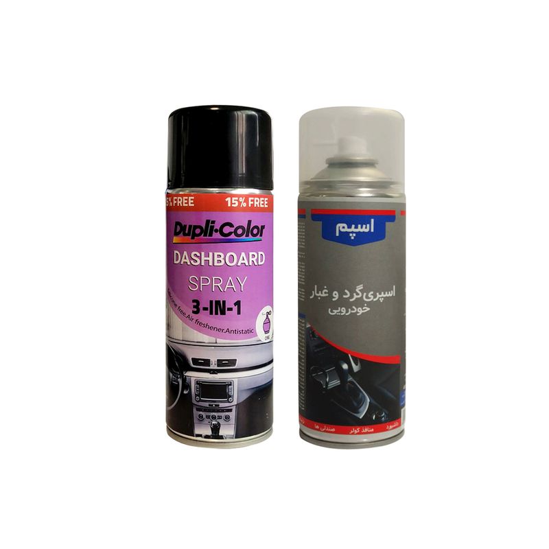 اسپری تمیز کننده و خوشبو کننده هواخودرو دوپلی کالر مدل عطر  sauvage حجم 400 میلی لیتر